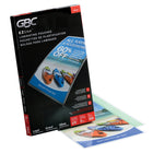 Swingline - Pochettes de plastification thermique Clear Fusion EZUse LongLife Speed longue durée de GBC - 5 mil - légal - paquet de 100-Les guides d’alignement EZUse facilitent le centrage des documents et disparaissent comme par magie après le laminage