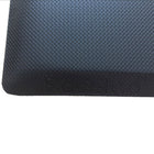 Rocelco - Rehausseur de bureau d'angle réglable assis/debout de 46 po avec tapis anti-fatigue - Noir-Le tapis antifatigue mesure 30 pouces de largeur sur 20 pouces de profondeur