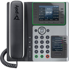 HP - Téléphone IP filaire Poly Edge E450-3,5" 320 x 240 (primaire) , Écran LCD IPS couleur 2,4" 240 x 320 (secondaire)
