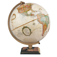 Replogle - Globe terrestre antique Spokane 12 po - Anglais-Carte politique antique des océans à jour