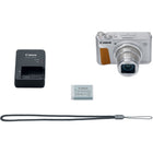 Canon - Appareil photo numérique PowerShot SX740 HS - argent-Format compact et idéal pour les voyages avec un zoom puissant