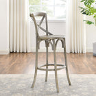 Modway - Gear Tabouret de bar - Gris-6