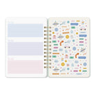Orange Circle Studio - 2027 Agenda Do It All - Fruit & Flora -  5.75" x 8.25" - Couleur assortie - Anglais-Doté d’une bande élastique pour la fermeture et d’une pochette de rangement intérieure