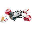 Popular Playthings - PPY60402 Camion magnétique à construire - Incendie et sauvetage-Véhicules magnétiques