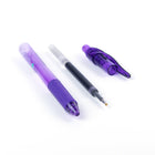Pentel - EnerGel-X Rétractable Stylo à Encre Gel - (0,5mm) Pointe Aiguille - Encre Violette-Utilise la recharge EnerGel LRN5