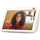 Amazon Echo Show 8 (2nd Gen) - Blanc glacier-Les haut-parleurs stéréo donnent vie à votre divertissement