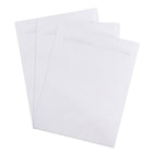 JAM Paper Enveloppes à ouverture au sommet et rabat droit gommé, 12 x 15 1/2 po, blanches, 100 par paquet-Parfait pour les cartes de vœux, les invitations, les mariages ou toute autre annonce