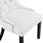 Modway - Regent Touffe Tissu Chaise à manger - Blanc-8