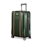 Ricardo Beverly Hills - Montecito 2.0 Bagage de Cabine Rigide 21 po - port USB - Vert Foncé-Poignée télescopique ergonomique avec prise moulée confortable - Facilite les déplacements dans les aéroports, les hôtels et les rues achalandées, tout en offrant plus de confort