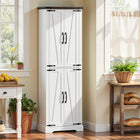 HOMCOM - Armoire de rangement 72 po pour salle à manger - blanc-Surface plaquée résistante à l’humidité pour un nettoyage facile 