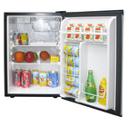 Magic Chef - Mini-réfrigérateur aspect inox de 2,6 pi³ (74,6 L)-Le distributeur de canettes intégré à la porte vous permet de prendre vos canettes facilement
