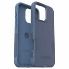 OtterBox - Coque Commuter avec MagSafe pour iPhone 16 Pro Max - Bleu ciel-Couvercles de ports contre la poussière et la saleté