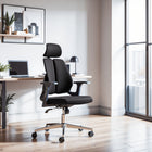 Zuo - Genric Chaise de bureau - Noir-Supporte jusqu'à 270 lb