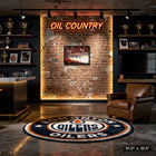 Edmonton Oilers 20x29 Conference Final Celebration - Toile encadree - 31" x 22"-Dimensions finales: 31.5x22.5
