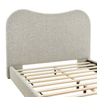 Modway - Seluna Boucle Lit plateforme Queen, Rock-9