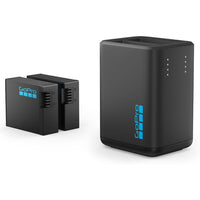 GoPro - Chargeur double pour HERO13 Black-Ça optimise la charge pour que tu aies une batterie complètement chargée le plus rapidement possible