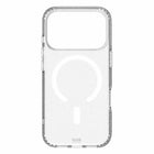 Blu Element - Étui DropZone Rugged MagSafe pour iPhone 17 Pro - Paillettes transparentes-Bords surélevés pour la protection de l'appareil photo et de l'écran