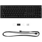 HyperX - Claviers gaming Alloy Rise - Noir-Capteur de lumière ambiante intelligent