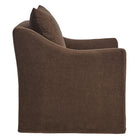 Modway - Somerset Mélange de lin Fauteuil - Cacao-Coussin de dossier moelleux
