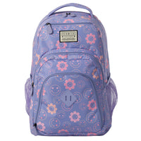 Renwick - Sac à dos - motif fleur "Smiley"-Fabriqué en polyester durable