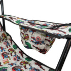 Danawares - chaise de camping pour adultes avec sac isotherme - Avengers-Portabilité et installation facile : Cette chaise de camping se plie facilement pour devenir compacte, ce qui permet un rangement et un transport pratiques. Elle est généralement livrée avec un sac de transport à bandoulière, ce qui la rend idéale pour les aventures en plein air où la portabilité est essentielle