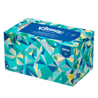 Kleenex - Essuie-mains Boîte Pop-Up - Avec poches d’absorbance de qualité supérieure - Blanc - Paquet de 18 -120 essuie-mains par boîtes