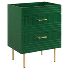 Modway - Daybreak 24" Armoire de toilette de salle de bain (lavabo non inclus) - Vert-7