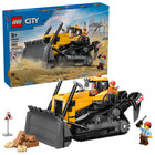 LEGO - City Big Vehicles Le bulldozer jaune-8