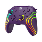 Turtle Beach - Manette de gaming RGB sans fil Afterglow Wave pour Nintendo Switch 2 - Violet-Sticks TMR pour un gameplay précis et fluide