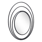 Zuo - Miroir rond Luna - Noir-Couleur: Noir