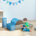 Soozier - Ensemble de jeu d'activités d'escalade et de rampement 5 pièces-Conçu pour permettre aux nourrissons et aux tout-petits de grimper, ramper, explorer et glisser 