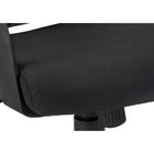 Monarch Specialties - 7272 Chaise De Bureau Dossier Haute Exec - Noir/Tissu Noir-Dimensions du produit:  25 pouces L x 24,5 pouces P x 45,75 pouces H