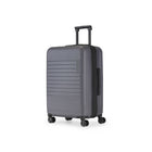 Bugatti - Valise d'enregistrement à coque rigide, 26po  de la collection Dubai- Charbon-Fabriqué en ABS/PC léger et résistant