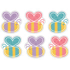 TREND enterprises - Ensemble de minis accessoires Abeilles de jardin - Paquet de 36 -Quel est le buzz ? Inspirées par la nature, ces sympathiques abeilles offrent une ruche d'utilisations !