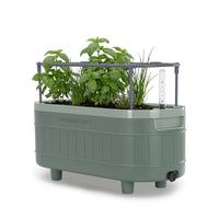 Permasteel - Jardinière à arrosage automatique avec supports de fixation - vert-Système d’arrosage automatique