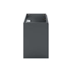 Modway - Bryn Fixation murale de 30" Vanité de salle de bain (lavabo non inclus) - Gris-Portes à fermeture douce