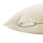 Modway - Enhance Lombaire de 24 po Performance Velvet Coussin décoratif in Ivoire-Moulures en tuyauterie française
