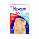 Nexcare - Pansements Duo, tailles assorties, 40/paquet-Tient fermement en place jusqu’à 24 heures