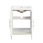 Modway - Awaken 24" Vanette de salle de bain - Blanc-9