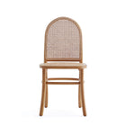 Manhattan Comfort - Paragon 1.0 Lot de 2 chaises de salle à manger rembourrées style industriel chic 17,52 po - Nature et Avoine-10