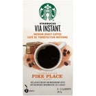 Starbucks - VIA Instant Pike Place - Paquet de 8-Café Instantané à Micromouture