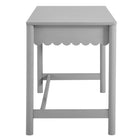 Modway - Emmeline Saint-Jacques à 1 tiroir Bureau d’écriture - Gris clair-Assemblée requise