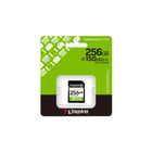 Kingston Carte SD  256 Go Canvas Select Plus G3-Capturez des images et des vidéos en Full HD (1080p) et 4K UHD