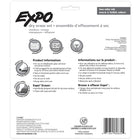 Expo - Trousse de départ de marqueurs à effacement sec à faible odeur - Pointe biseautée - Couleurs variées - Paquet de 10-Comprend des marqueurs à effacement sec de 10 couleurs variées et 1 effaceur