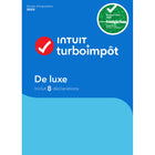 TurboImpôt De luxe 2025 - 8 Déclarations - Français - Windows [Téléchargement]-Conçu pour les déclarations de revenus des familles, des étudiants et des particuliers