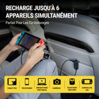 Scosche - Chargeur de voiture Scosche 100W Multi-Port Voyage-4