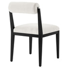 Modway - Kai Tissu Chaise à manger - Noir de sel-7