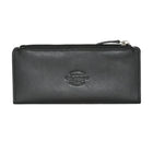 Club Rochelier - Portefeuille mince pour femme avec fermeture éclair sur le dessus - Noir-1 poche zippée