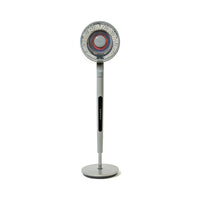 Danby - Ventilateur circulateur 9" ultra-silencieux à 9 vitesses avec télécommande - Gris-Ventilateur de circulation à deux pales de 9 pouces sur piédestal
