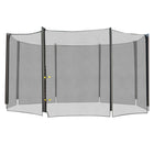 HOMCOM - Filet de sécurité rond pour trampoline 12 pi-Enceinte de filet pour trampoline de 12' uniquement, trampoline non inclus